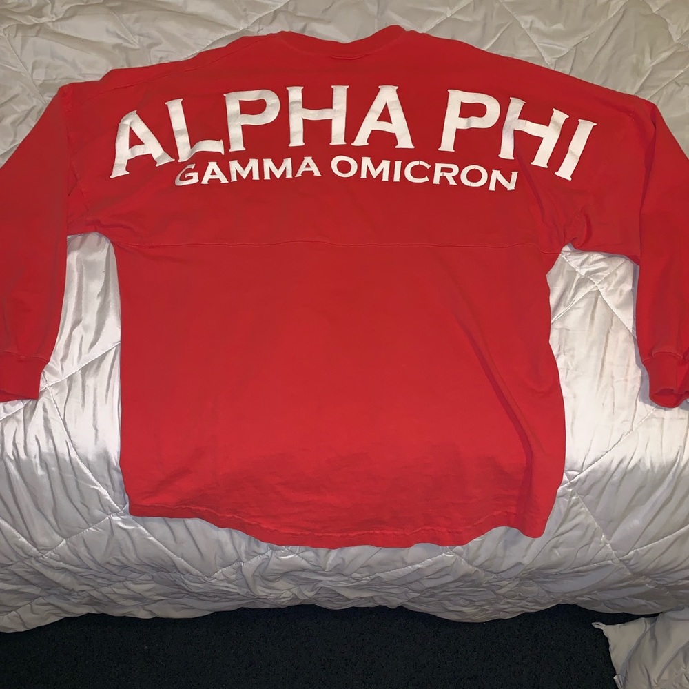 Alpha Phi spirit jersey